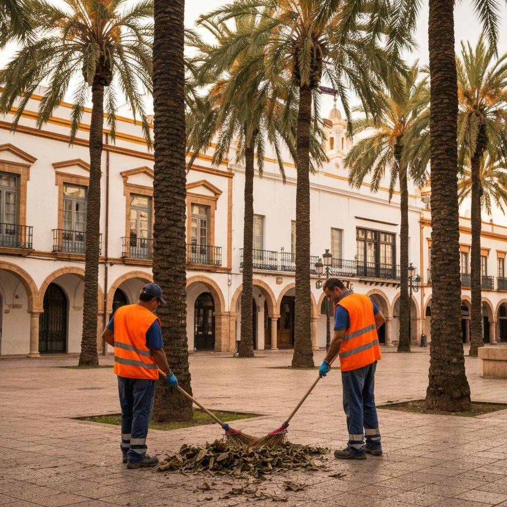 Nettoyage Place Publique